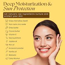 Protector solar de sarga de ternera orgánico con fórmula de óxido de zinc  no nano para protección diaria, protector solar seguro para arrecifes de 4  onzas, SPF 30, protector solar natural sin : Belleza y Cuidado Personal