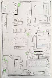 A Small Swedish Bungalow In Portland Is Diyed And Adorable Floor Plan Drawing Bungalow House Paint Exterior