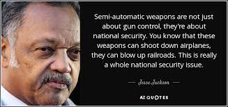 This is often used for a quote within a quote, as in tom said 'what?' Jesse Jackson Quote Semi Automatic Weapons Are Not Just About Gun Control They Re About