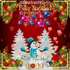 El sorteo de la lotería de navidad 2020 se celebra el 22 de diciembre. Feliz Navidad Muneco De Nieve Picmix
