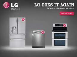 Huge appliance selection when it's time to replace old appliances and breathe new life into the heart of your home, look no further than the home depot for. Kitchen Appliance Reviews Lg Kitchen Appliances Lg Kitchen