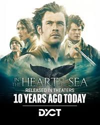 10 Years Since In the Heart of the Sea Ron Howard's epic survival drama In  the Heart of the Sea hit theaters 10 years ago today. Based on the true  story that