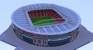 Emirates Stadium Low Poly Emirates Stadium Poly Stadium Poly Low Poly