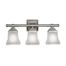 Another Option For The Half Bath Portfolio 3 Light Brushed Nickel Bathroom Vanity Light Vanity Lighting Bathroom Lighting Bathroom Light Fixtures
