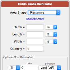 Calculate Cubic Yards Cubic Feet Or Cubic Meters For