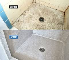 Cut old acrylic shower surround with a reciprocating saw, and remove the surround. Pin On Tile Refinishing