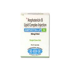Each vial contains 50 mg of amphotericin b, usp, intercalated into a liposomal membrane consisting of approximately 0.64 mg alpha tocopherol, usp; Amphotin Lip 50mg Amphotericin B Injection At Lowest Cost Wholesale Supplier And Exporter