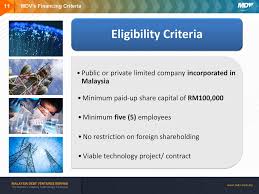 Jun 08, 2021 · in regards to whether a foreign shareholder can own a company in malaysia, the answer is yes he/she can own a company. Green Project Financing By Malaysia Debt Venture Mdv Ppt Download