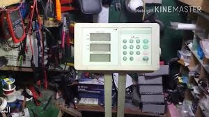 ميزان الكتروني مشكله بسيطة اوقفته عن العمل Youtube