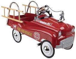 Pedal Car Toy Fire Trucks Toy Pedal Cars Vintage Pedal Cars