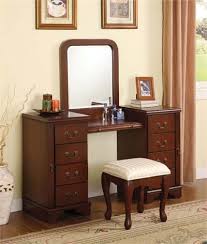 Ali Cherry Makeup Dressing Table Set Bedroom Vanity Set Vanity Table Set Bedroom Vanity