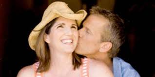 Patrick Fabian and Mandy Steckelberg