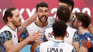 El grupo de argentina en el vóley masculino de los juegos olímpicos. Epkygtyc Xkc7m