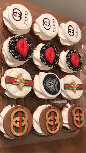 Gucci Cupcakes Gucci Cake Cupcake Birthday Cake 22nd Birthday Cakes
