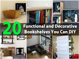 You can explore these furniture items from reputed brands, such as hometown, nilkamal, forzza, the attic, flipkart perfect homes. 20 Functional And Decorative Bookshelves You Can Diy Diy Crafts