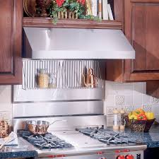 We also carry stainless steel trim strip to fit on the backsplashes. Broan Rmp3604 36 In Rangemaster Stainless Steel Backsplash