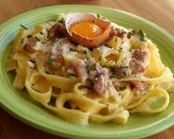 Tagliatelles A La Creme Facon Carbonara Recette Tagliatelles Carbonara Recettes De Cuisine
