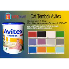 Harga pengecatan plafon gypsum dan list profil. Cat Tembok Merah Pink Kuning Cream Hijau Plafon Gypsum Avitex Interior 1kg Avian Brands Shopee Indonesia
