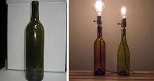 Thread a light cord into each bottle and install the bulb. Ways To Repurpose Old Wine Bottles