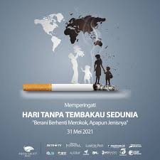 Bagaimana hari tanpa tembakau sedunia dipercakapkan di kalangan warganet: 145c5cfpk7oghm