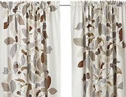 Ikea Stockholm Blad Blue Leaves Curtains Drapes 2 Panel On Popscreen
