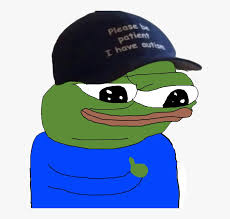 Autistic pepe (page 1) autism pepe gif autistic pepe blank template gary roast apu apustaja these pictures of this page are about:autistic pepe. Pepe Please Be Patient Hd Png Download Transparent Png Image Pngitem