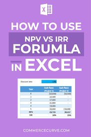 $ f $ 6, c12)), there are two irrs. How To Use Npv Vs Irr Formula In Excel Excel Formula Excel Financial Modeling