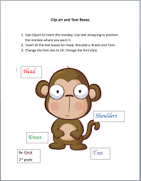 * 70 different games that teach kids about colors, shapes, size, letters, numbers, words, matching and math. Students Practice Inserting Clipart And Text Boxes Use A Computer Rather Than A Monkey A Fun Activity Elementary Computer Lab Teaching Computers Computer Lab