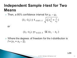 Chapter 10 Estimation And Hypothesis Testing Ii Independent And Paired Sample T Test Ppt Video Online Download