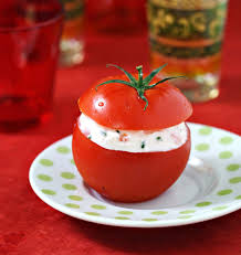 Salade De Chou Et Carotte A La Japonaise Recette Tomates Farcies Fromage De Chevre Tomates