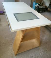 Vika Blecket Drawing Table With Glass Window For Light Ikea Storage Legs Drawing Table Ikea Storage Ikea