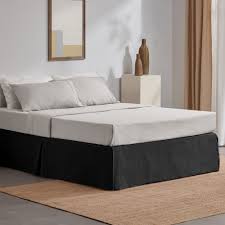 An inexpensive addition to your bedroom décor bed skirts. Wayfair Black Bed Skirts You Ll Love In 2021