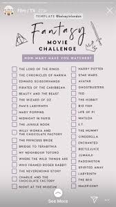 Open the tv app on your supported device. Fantasy Movie Challenge Checkliste Wie Viele Hast Du Gesehen Von Narnia Nach Hogwarts Ausserirdis Netflix Movies To Watch Movie To Watch List Fantasy Movies
