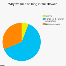 why we take so long in the shower chart maker funny memes