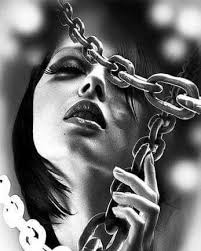 Black And White Womans Face Tattoo Design Instagram Post By Ice Queen Mar 10 2019 At 12 51am Utc Girl Face Tattoo Chicano Tattoos Sleeve Custom Tattoo Design