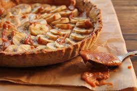 Tarte A La Banane Et Confiture De Lait Tarte Aux Bananes Confiture De Lait Alimentation