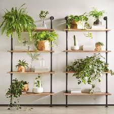10 Fabulous Diy Plants Shelf Ideas For Wall Decoration Your Home Decoredo Indoor Plant Wall Indoor Plant Shelves Plant Wall