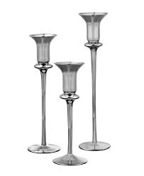 This item is part of the waterford gifts, lismore candle holders. Qualia Glass Argent Glass Candlesticks Set Of 3 Reviews Candle Holders Home Decor Macy S
