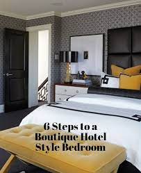 We did not find results for: 6 Steps To A Boutique Hotel Style Bedroom Hotel Style Bedroom Black Bedroom Design Contemporary Bedroom