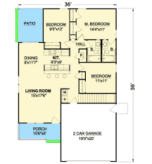 Cottage style 3 bedroom home plan on houseplans.com: Plan 12725ma Classy 3 Bed Cottage House Plan Cottage House Plans House Plans Narrow House Plans