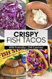 Easy, excellent fish tacos with the best fish taco sauce; Crispy Fish Tacos The Skinnyish Dish