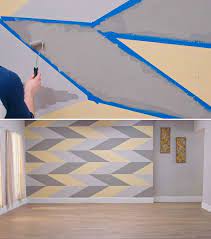 Don't want to pay for stock photos? 27 Funky Geometric Designs To Paint On The Wall In Your Boy S Room Bedroom Wall Paint Geometric Wall Paint Accent Wall Paint