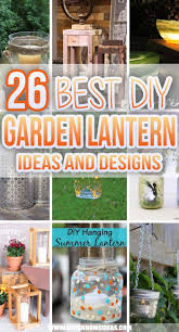 Whether your idea of the great outdoors involves mother nature or a screened in porch, these if you buy from a link, we may earn a commission. 26 Best Diy Garden Lantern Ideas For 2021 Decor Home Ideas
