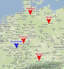 Help Me Get To Germany Germany Map Germany Baumholder