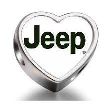 Jeep Car Logo Heart Photo Charm Photo Charms Pandora Charms Country Photo Heart