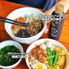 Waste my parking ticket la, i replied. Ahma Pan Mee Penang Food Delivery Vmo