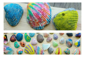 Clam shells paint paintbrush wiggle eyes newspaper tacky glue. 13 Easy Crafts Using Shells Your Kids Can Make This Summer
