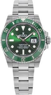 Real vs fake rolex submariner hulk: Amazon Com Rolex Submariner Hulk Green Dial Men S Luxury Watch M116610lv 0002 Watches