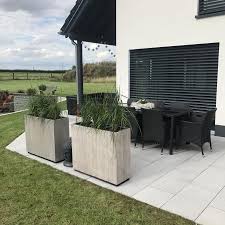 Pflanzkubel Raumteiler Recycling Holz Elemento Antik Weiss Pflanzkubel Terrassenbelag Outdoor Dekorationen
