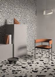 Grey Porcelain Stoneware Wall Floor Tiles Terrazzo Effect Medley Grey Medley Collection By Ergon By Emilgroup In 2020 Wall And Floor Tiles Terrazzo Tile Terrazzo